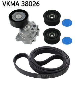 VKMA 38026 Роликовий модуль натягувача ременя (ролик, ремінь) VKMA 38026 фото