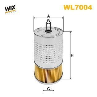 Фільтр масляний WL7004 фото