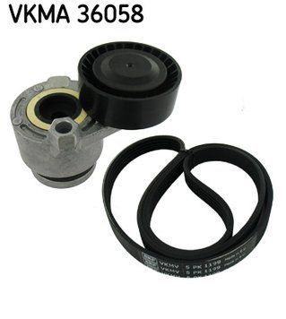 VKMA 36058 Роликовий модуль натягувача ременя (ролик, ремінь) VKMA 36058 фото