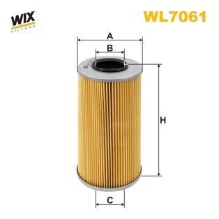 Фільтр масляний WL7061 фото